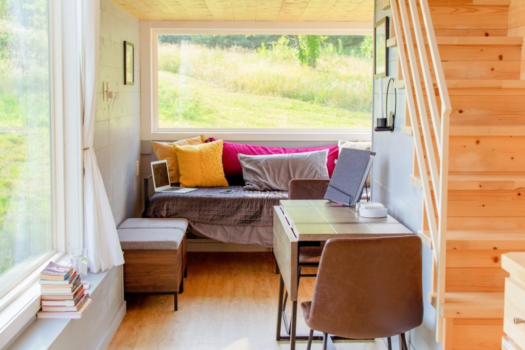 Tiny home interior design.